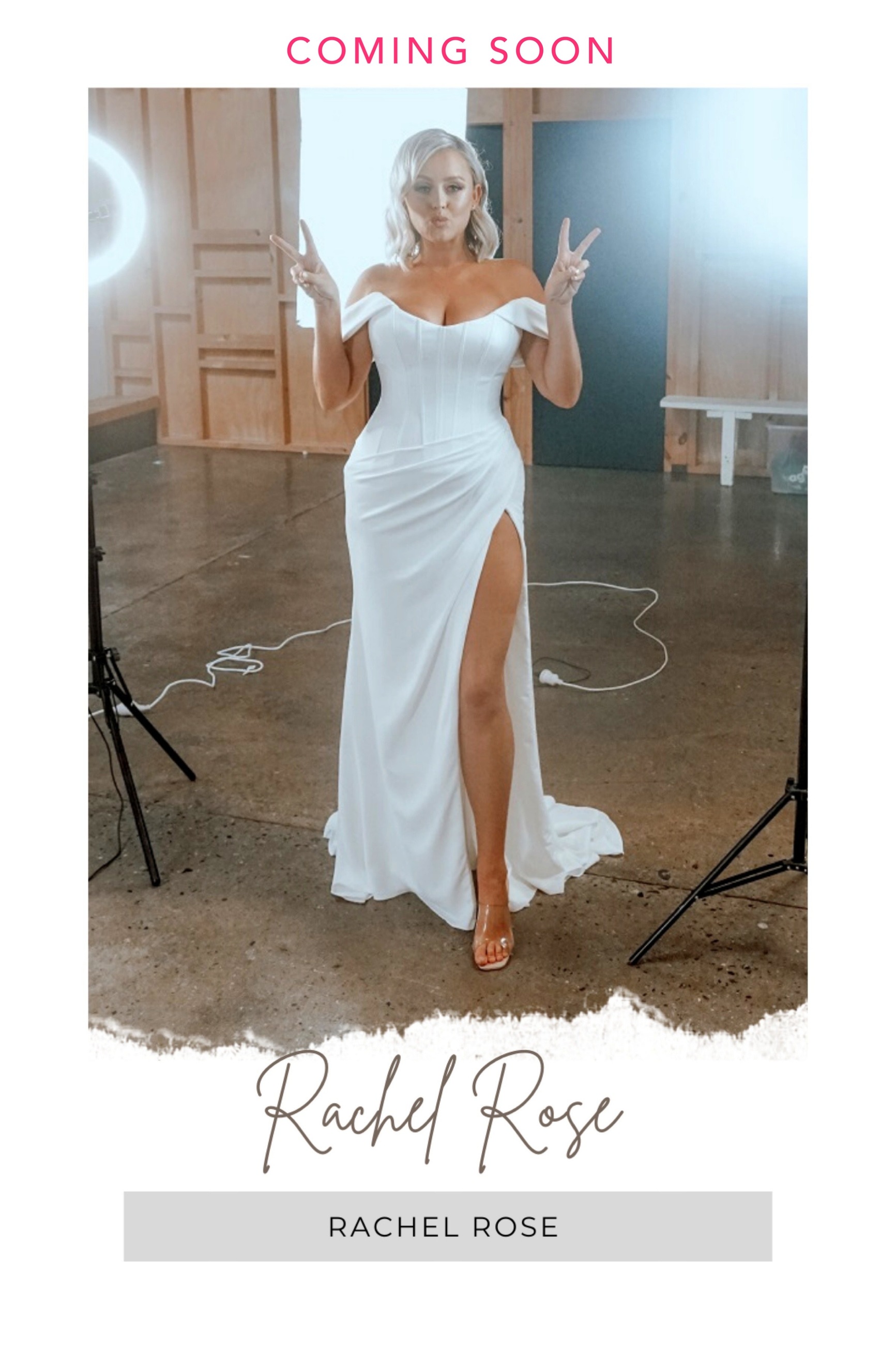 <span style="color:#EA1484">RACHEL ROSE</span>, Blush Bridal Lounge EXCLUSIVE - 2022 TRUNK SHOW! Main Image