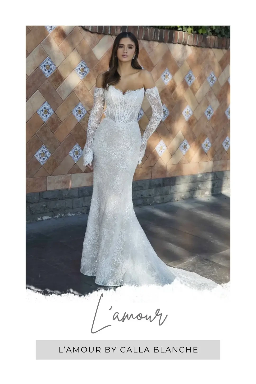 L'amour by Calla Blanche gown