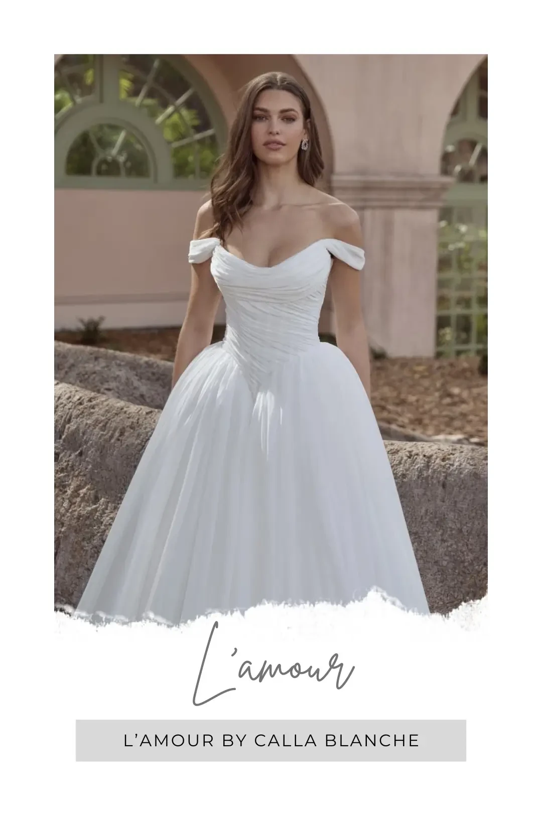 L'amour by Calla Blanche gown