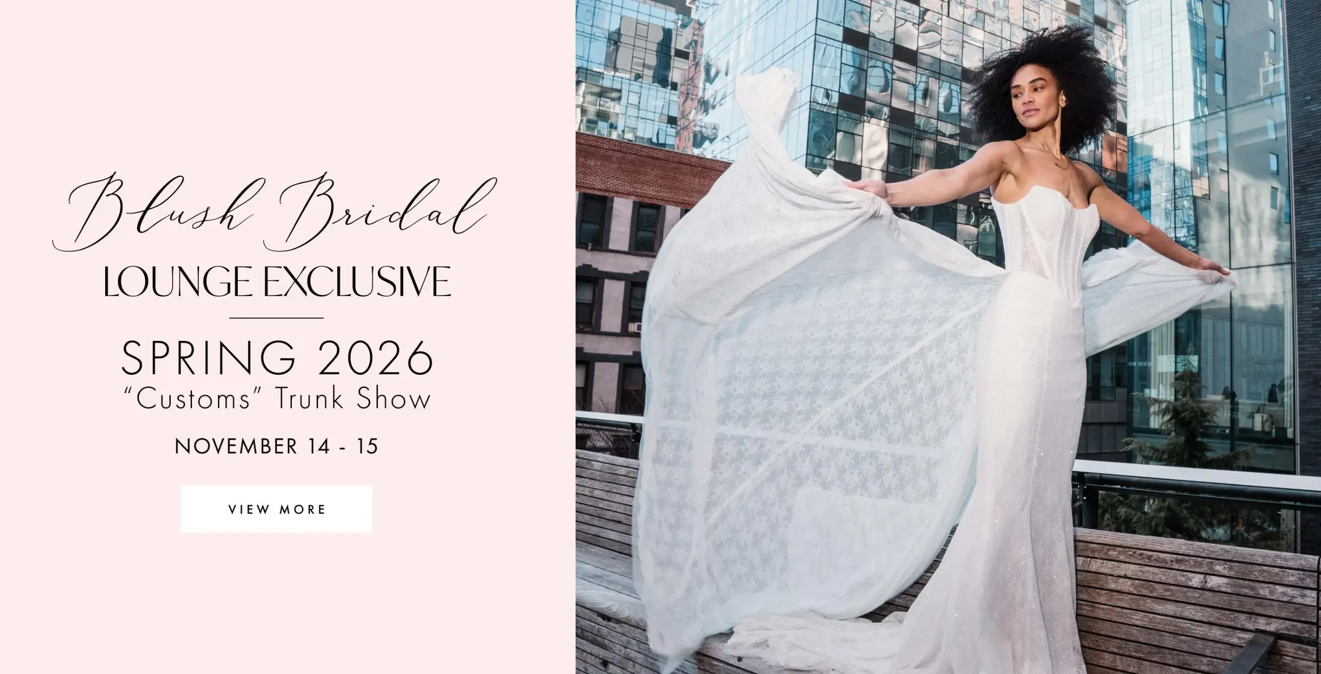 Blush Bridal Lounge EXCLUSIVE