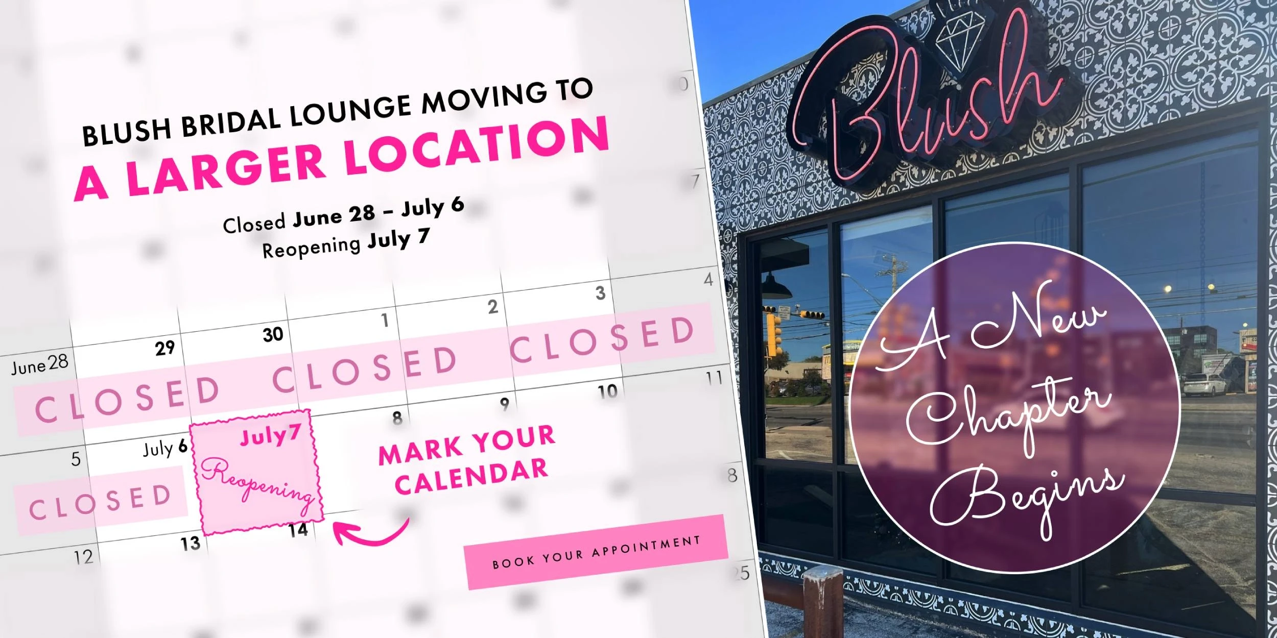 We're Moving to a Larger Location